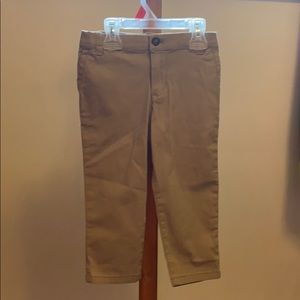 Khaki chino pants